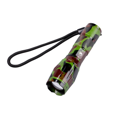 

UKing Xml T6 1000LM 5 Mode Zoomable Camouflage Flashlight Torch