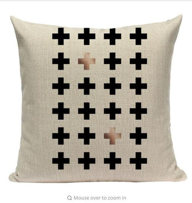 

Geometric Black Blue Cushion Cove Textile Hill Gold Dero Throw Pillows Covers 45Cmx45Cm Square Sofa Bed 3D Throw Pillow Cover