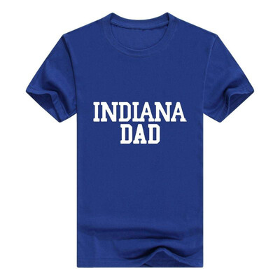 

Dad Basic Block Team Color T Shirt College University T-Shirt