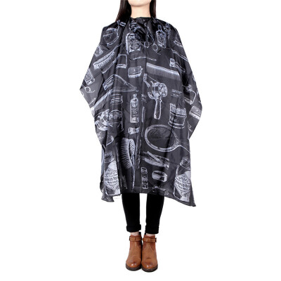 

Hairdressing Gown Cape Hair Design Cut Salon Hairstylist Barber Nylon Cloth Wrap Protect