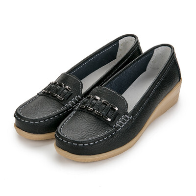 

Womens Shoes Fashion Loafers Casual Leather Walking Shoes Breathable Light Shoes For Women Black Red White Size 35-40