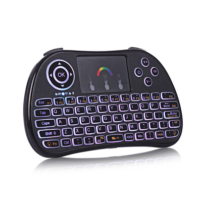 

TZ P9 Wireless Mini Keyboard 24GHz RGB Backlight Function with Touchpad