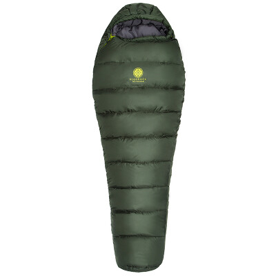 

Heavenly Rock (HighRock) outdoor camping couple around each other adult cotton sleeping bag -10 degrees right open fir green