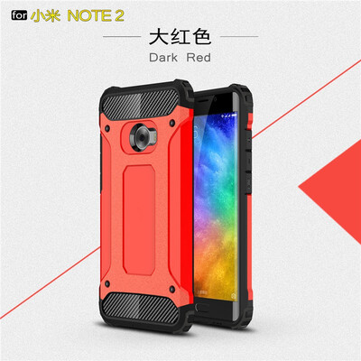 

Fivice Xiaomi Redmi note 2 case Luxury Silicone Diamond Armor PC Hard Shell Phone Case