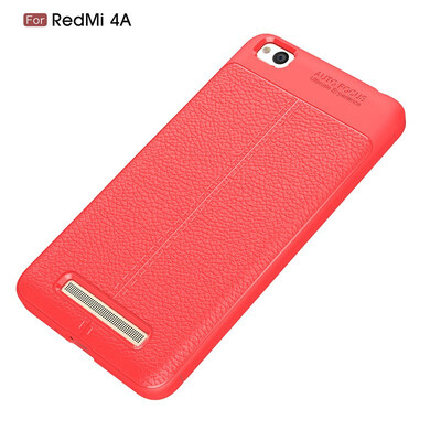 

Fivice Xiaomi Redmi 4A case Luxury leather TPU silicone anti-fall soft shell phone case
