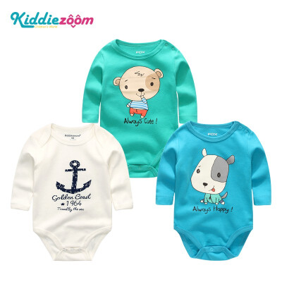 

3PCS Babywear Clothing Sets Baby Girl Clothes Newborn Cotton Bodysuits Bebe Long Sleeve Baby Boy Clothes Rompers Unicorn Active