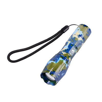

UKing Xml T6 1000LM 5 Mode Zoomable Camouflage Flashlight Torch