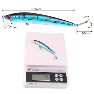 

Fishing Lure in Bait Deep Swim Hard Bait Fish Tackle 10CM 75G Float Minnow Fishing Wobbler Japan Pesca Crankbait2 pcslot