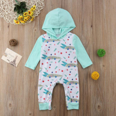 

UK Newborn Infant Kids Baby Girl Bodysuit Romper Jumpsuit Outfit Cotton Playsuit