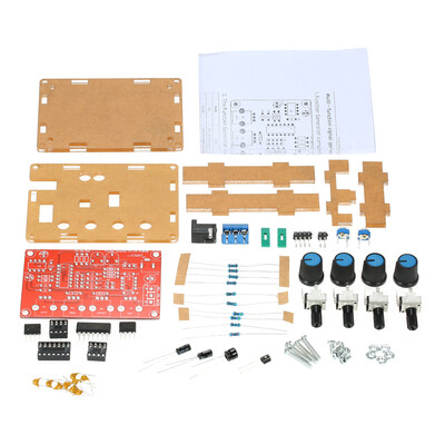 

ICL8038 High Precision Signal Generator DIY Kit SineTriangleSquareSawtooth Output 5Hz400kHz Adjustable Frequency Amplitude