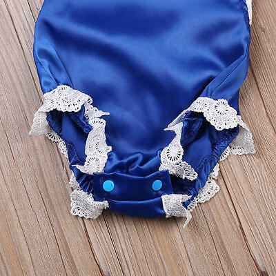 

Infant Baby Girl halter Romper Bodysuit Jumpsuit Outfit Sunsuit Clothes Playsuit