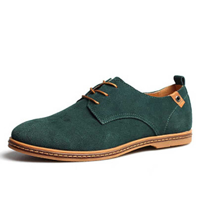 

IDIFU Mens Suede Oxfords