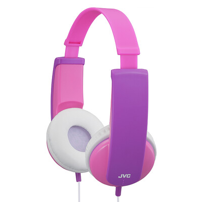 

JVC (JVC) Kd5 защиты гарнитуры ребенка слух громкость наушников розового здоровье контроля и фиолетовая