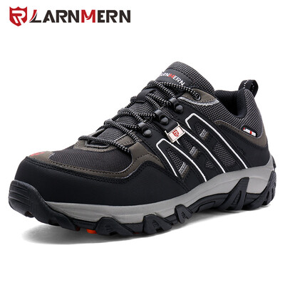 

Langmeng LARNMERN labor insurance shoes mens wear work shoes smash-proof puncture-proof lightweight steel baotou safety shoes comfortable&safe male site shoes welders available 45