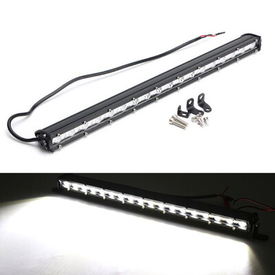 

19inch 54W Waterproof Spot Beam Work Light Bar Slim LED Lamp for Truck Offroad Fishing Boating Hunting