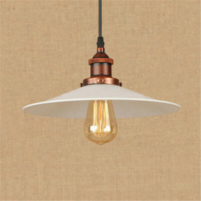

Baycheer HL486962 Industrial Style Single Light Pendant Conical 30CM Shade