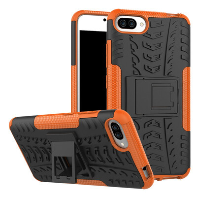 

Fivice Zenfone4 ​​max 55 inch ZC554KL Case TPU anti-fall tire pattern back clip bracket phone case