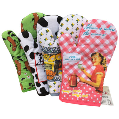 

Jingdong Supermarket Germany Fakman fackelmann cotton microwave gloves insulated gloves anti-hot gloves 15300 pattern random