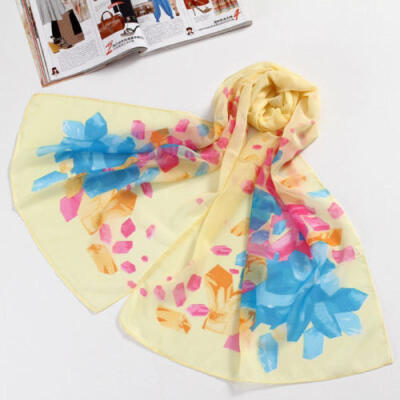 

Summer Autumn Girls Beach Scarves Women Long Soft Thin Wrap Shawl Chiffon Scarf