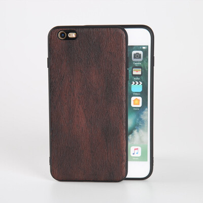 

Packages Cases For iPhone 6 6S 7 8 Plus X Xr Xs Max Case PU Leather Wood texture Soft TPU Silicone Shell Case PU Leather Wood text