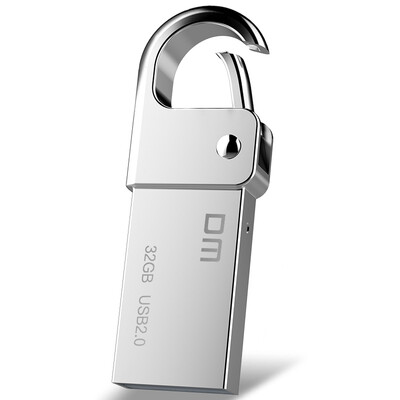 

DM PD027 small seven metal buckle waterproof U disk 32G silver