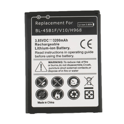 

Черный 3200mah литий-ионный аккумулятор Замена для LG БЛ-45B1F/В10/Качество H968