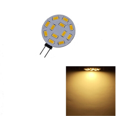 

G4 12LEDs SMD5730 DC 12V Circular PlateLED Bi-pin Light