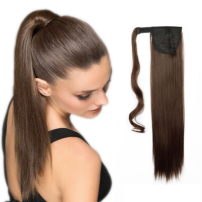 

3 Types Ponytail Extensions One Piece Claw Jaw Pony Tail Clip in Hair Extensions Curly Long Straight Soft Silky