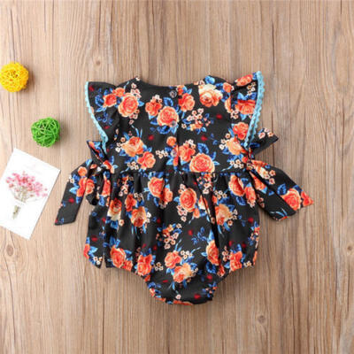 

Newborn Baby Girl Romper Floral Bodysuit Jumpsuit Sunsuit Summer Outfits Clothes