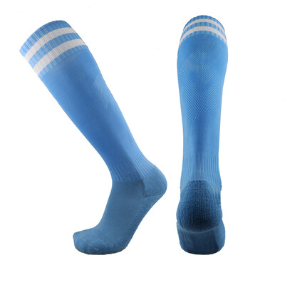 

StarCraft Women&39s Soccer Socks Children&39s Teenage Soccer Socks Running Riding Towel Bottom Sports Socks Light Blue 002Li