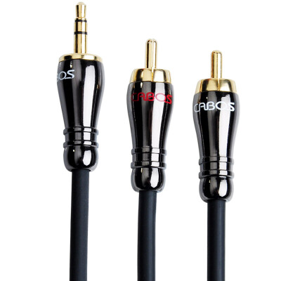 

Ferguson (cabos) F00850105 3.5 audio cable audio line turn one or two pairs of lotus speaker line 1.5 m black