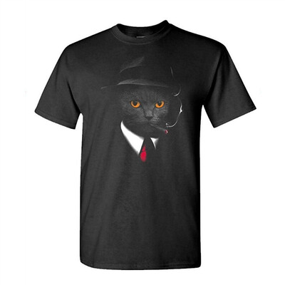 

Agent CAT - Secret spy Kitty Cute Kitten - Mens Cotton T-Shirt