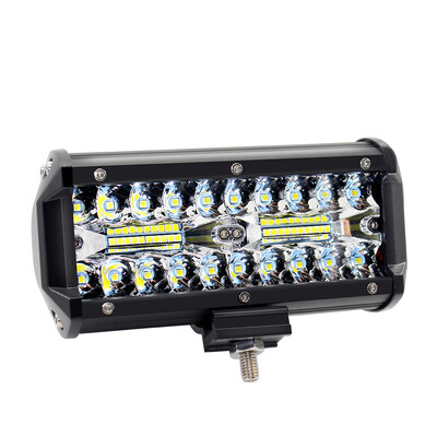 

LED Light Bar 7" 120W Cube Led Work Lights Spot Beam Driving Fog Light Road Lighting for Jeep Car Truck SUV Boat Marine 1 Pcs