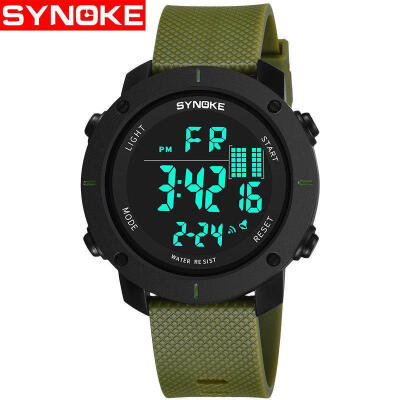 

SYNOKE Outdoor Multi-function Men Watch Large Dial Sports Electronic Watch