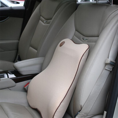 

Car headrest lumbar seat back belt cushions memory space cotton