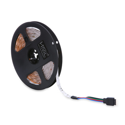 

HML 5M Waterproof LED Strip Light 24W RGB 2835 SMD 300 LEDs with IR 44 Keys Remote Control