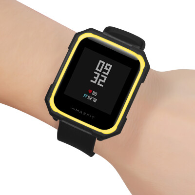 

Watch Protective Case Soft TPU Protective Shell Wristband Replacement for Amazfit Bip Bit Youth Smart Watch