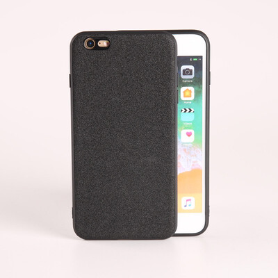 

mobile phone case for iPhone X Xs Max covered frosted reflective PU leather soft TPU silicone case for iPhone 6 6S