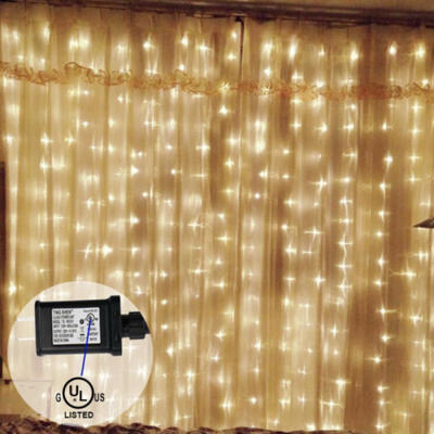 

300 LED Fairy String Curtain Ceiling Lights Tree Lamps Party Wedding Home Decor