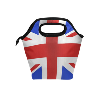 

Lunch Bag Tote Bag Union Jack Travel Picnic Organizer Lunch Holder Handbags Lunch Bag Box for Office