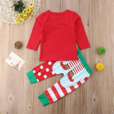 

Newborn Kid Baby Girl Clothes T Shirt TopPants Leggings Homewear Outfits Set