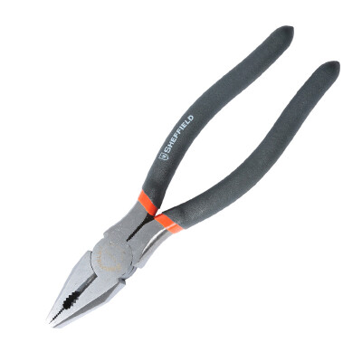 

Steel Shield (SHEFFIELD) S044003 US-style plastic handle handle 8-inch force tiger pliers industrial grade steel pliers shear wire diameter Φ2.0mm