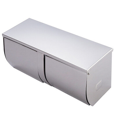 

Haili double toilet paper toilet toilet towel roll paper box toilet paper towel roll paper roll holder reel 76615