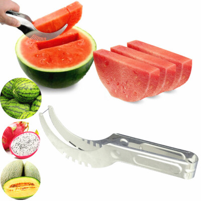 

New watermelon cut slicer Melon cutter knife fruit segmentation Watermelon Corer Cantaloupe Cutting Seeder Slicer Scoop