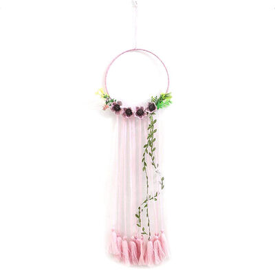 

UpperX Indian Dream Catcher Crystal Wind Chimes Handmade DIY Wall Macrame Garden Decor Aquarium Wedding Bedroom House Living Room