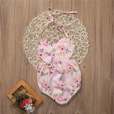 

Newborn Baby Girl Kid Bodysuit Floral Romper Jumpsuit Outfit Playsuit Clothes L