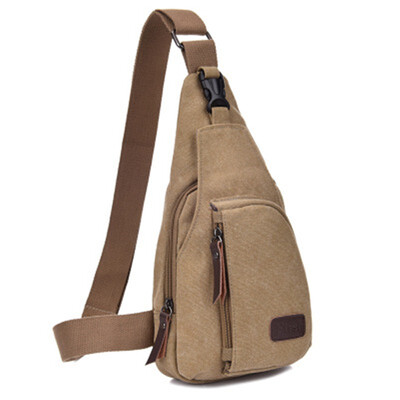 

Han edition mens small breasts multi-functional sports canvas bag male package outdoor inclined shoulder bag