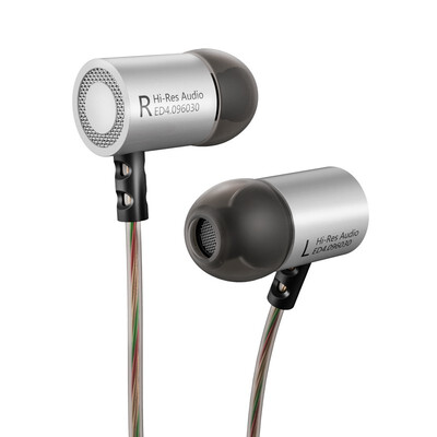 

KZ ED4 Metal Stereo Earphone Noise Isolating In-ear Music Earbuds with Microphone for Mobile Phone MP3 MP4