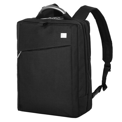 

France LEXON on the shoulders computer bag men&39s 14-inch business casual waterproof backpack LN814N black