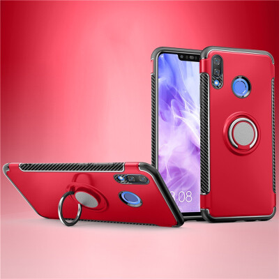 

Fivice Huawei nova 3 case PC metal ring shell magnetic car bracket TPU phone case